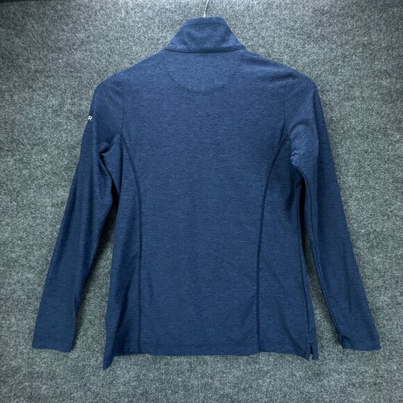 Peter Millar Top Womens Small Blue 1/4 Zip Pullover Golf‎ Korn Ferry Tour - Picture 5 of 15